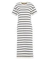 Barbour Womens Selena Striped Midi Dress