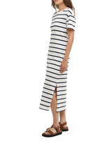 Barbour Womens Selena Striped Midi Dress