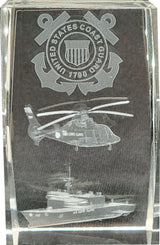 Coast Guard Crystal 2x2x3