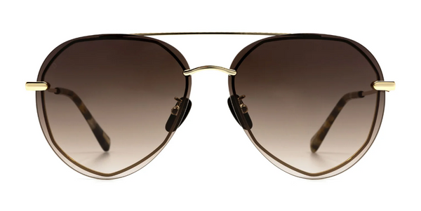 DIFF Charitable Eyewear Lenox Aviator - Polarized Sunglasses