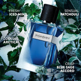 Yves Saint Laurent Y Iced Cologne Eau De Toilette Intense Spray - 3.3 oz.
