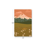 Denik Rosy Mountain Classic Layflat Notebook