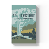 Denik Yellowstone National Park Landmark Classic Layflat Notebook