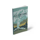 Denik Yellowstone National Park Landmark Classic Layflat Notebook