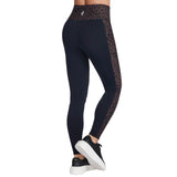 Skechers Womens Go Walk Full Length High-Waisted Cheetah Leggings