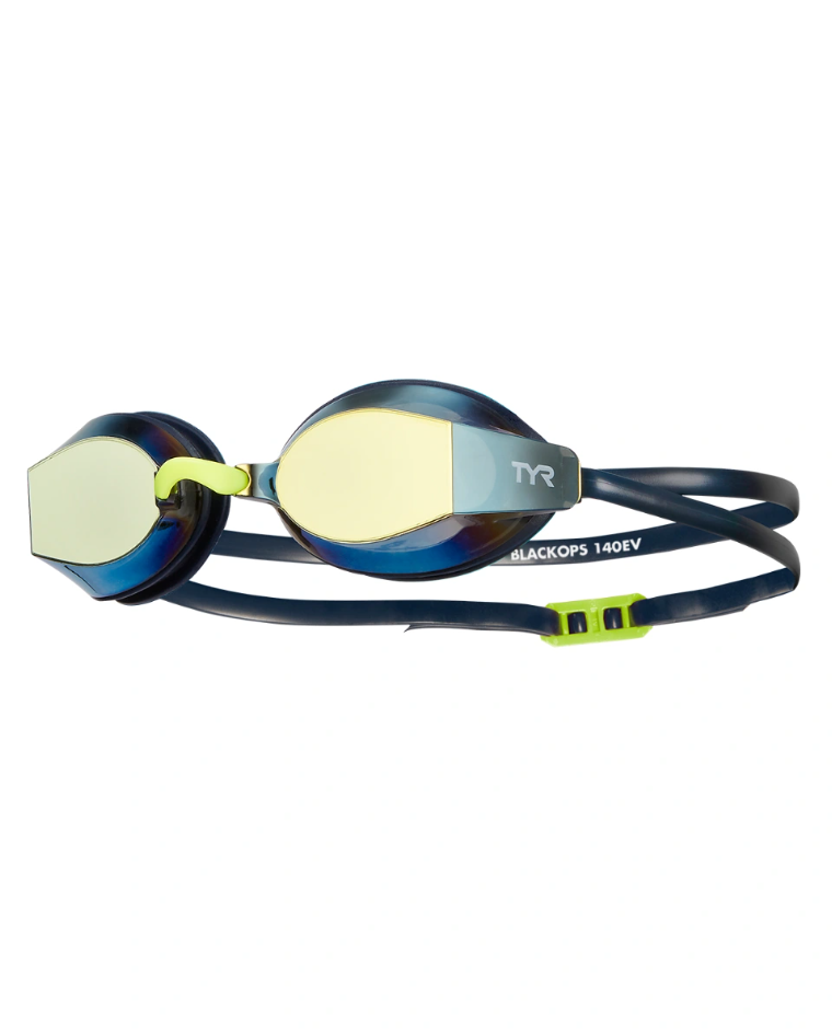 TYR Adults Black Ops 140 EV Mirrored Racing Goggles