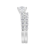 Badgley Mischka 3.40 CTW Pear Shape Lab-Grown Diamond 10K Gold Ring - Size 7