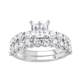 Badgley Mischka 3.40 CTW Pear Shape Lab-Grown Diamond 10K Gold Ring - Size 7