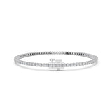 Badgley Mischka 3.00 CTW Lab-Grown Diamond Tennis Bracelet