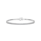 Badgley Mischka 3.00 CTW Lab-Grown Diamond Tennis Bracelet