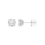 Badgley Mischka 0.50 CTW Princess Cut Diamond Stud Earrings
