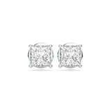 Badgley Mischka 1.00 CTW Princess Cut Diamond Stud Earrings