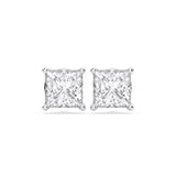 Badgley Mischka 2.00 CTW Princess Cut Diamond Stud Earrings