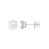 Badgley Mischka 2.00 CTW Round Diamond Sterling Silver Stud Earrings