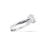 Badgley Mischka 2.00 CTW Oval Solitaire Lab-Grown Diamond Ring - Size 7