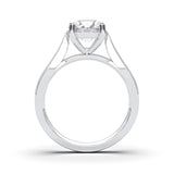 Badgley Mischka 2.00 CTW Round Solitaire Lab-Grown Diamond Ring - Size 7