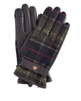 Barbour Womens Aubrey Tartan Gloves