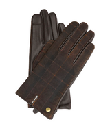 Barbour Womens Scarlet Tartan Gloves