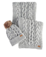 Barbour Womens Penshaw Beanie & Scarf Gift Set