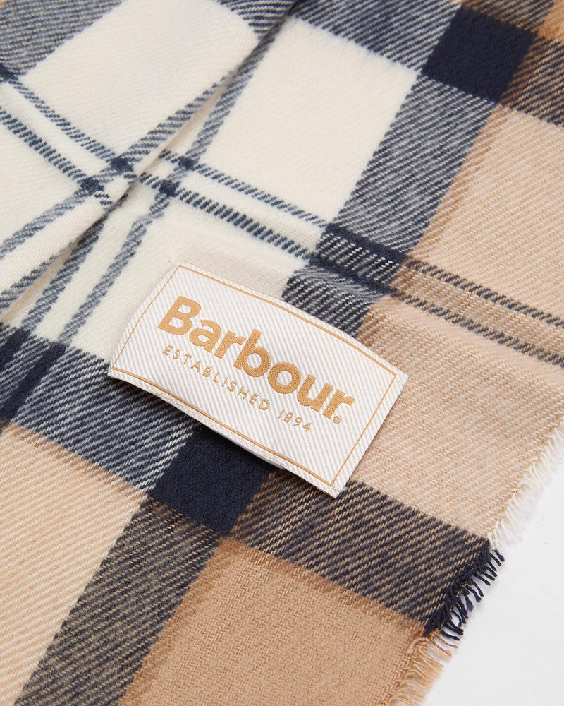 Barbour Womens Dover Beanie & Hailes Scarf Gift Set