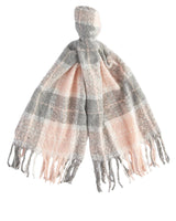 Barbour Womens Saltburn Beanie & Tartan Scarf Gift Set