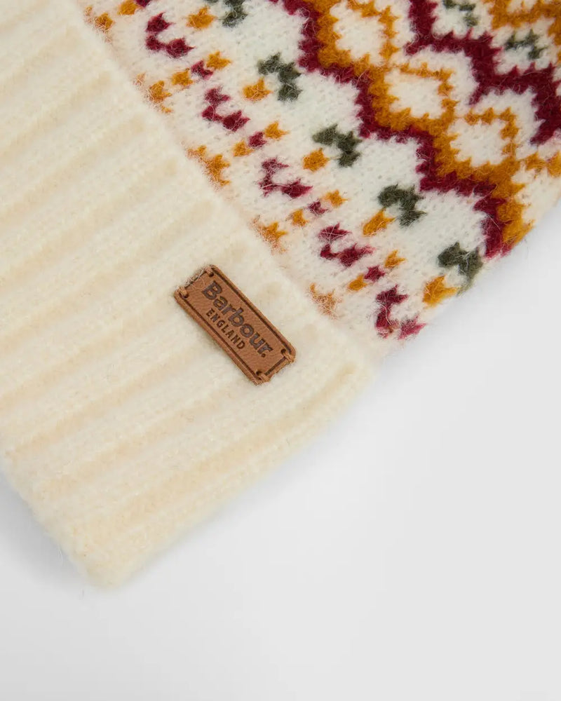 Barbour Womens Kingsford Fair Isle Beanie