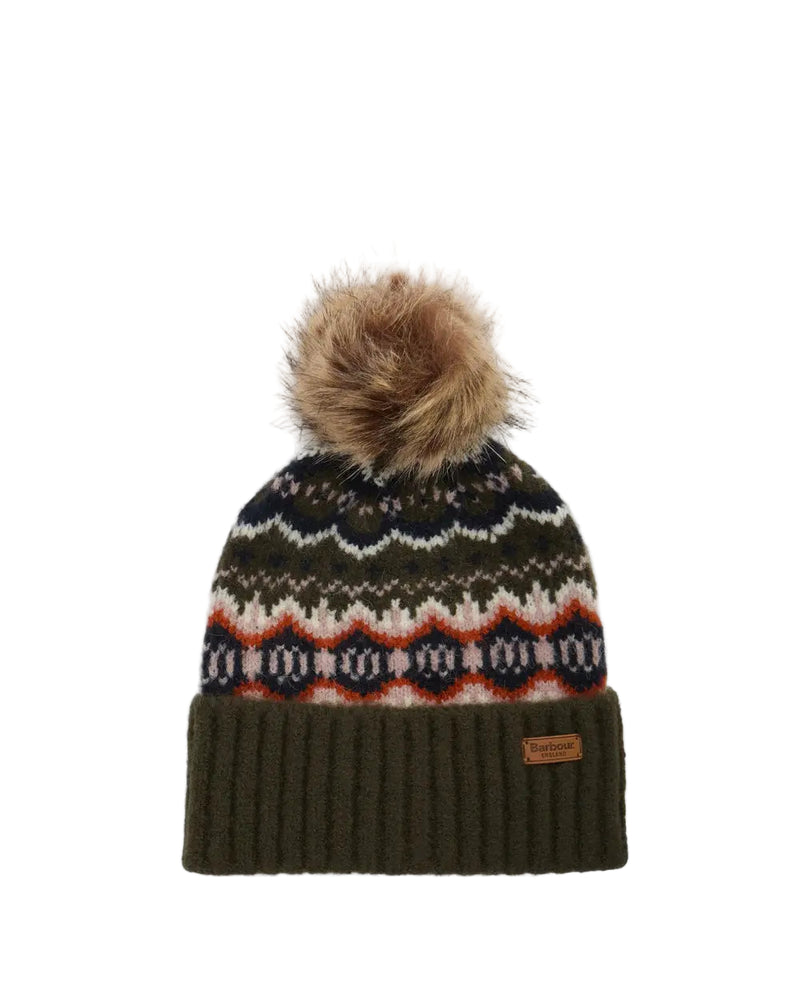 Barbour Womens Helen Fair Isle Beanie