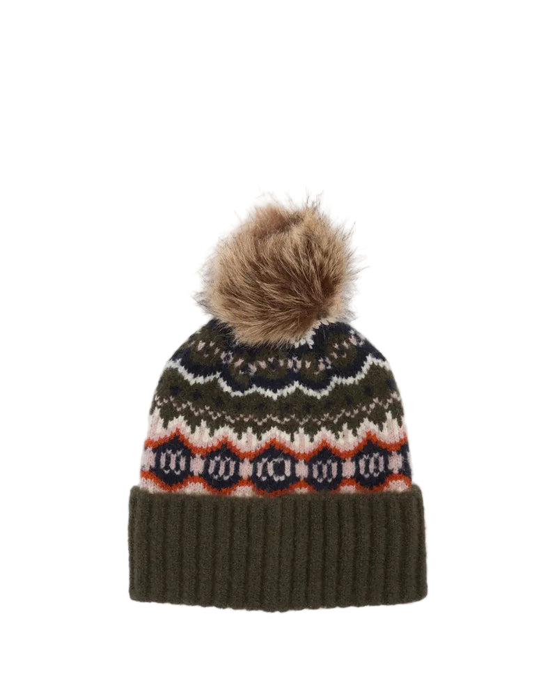 Barbour Womens Helen Fair Isle Beanie