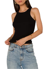 Velvet Heart Womens Lindy Ribbed Tank Top