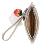 Mundi Connect and Go Strawberry Wristlet