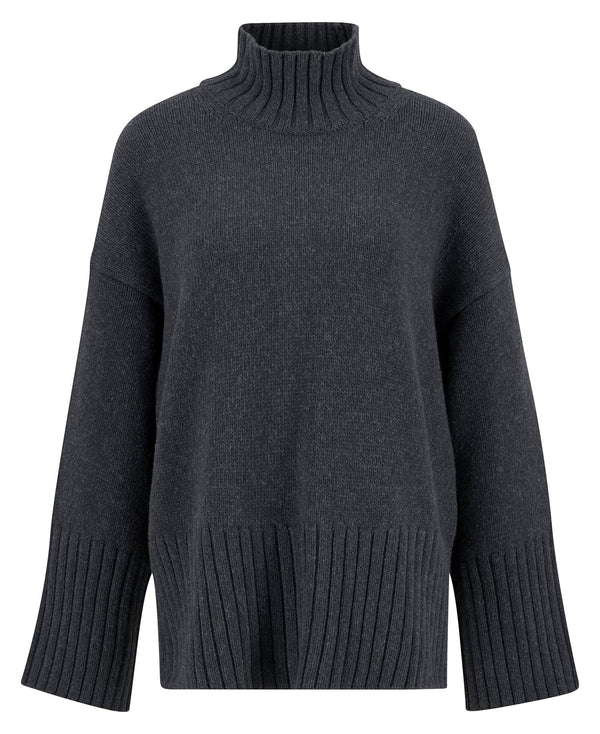 Barbour Womens Serena High-Neck Jumper Sweater