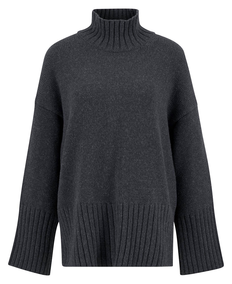 Barbour Womens Serena High-Neck Jumper Sweater