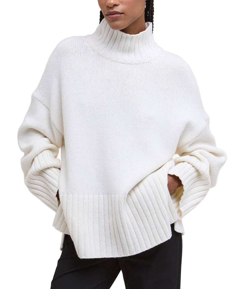 Barbour Womens Serena High-Neck Jumper Sweater