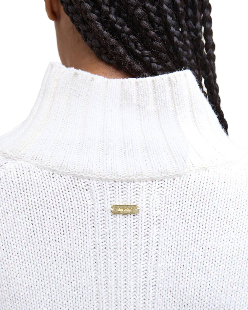 Barbour Womens Serena High-Neck Jumper Sweater