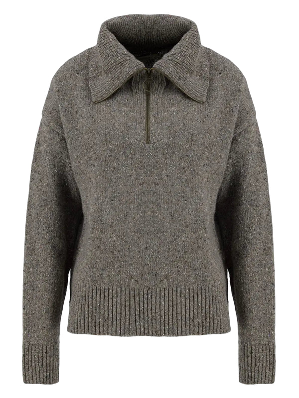 Barbour Womens Lavensdale Half-Zip Jumper