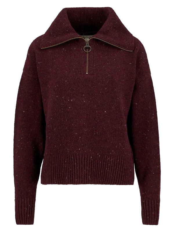 Barbour Womens Lavensdale Half-Zip Jumper
