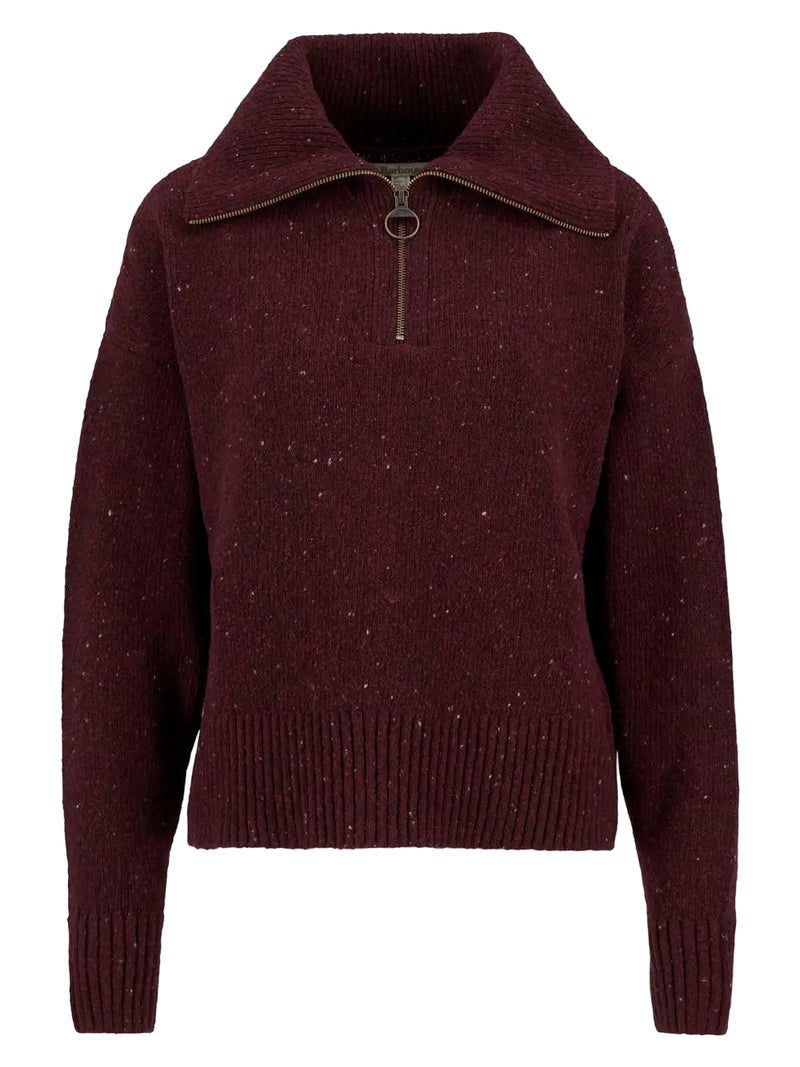Barbour Womens Lavensdale Half-Zip Jumper
