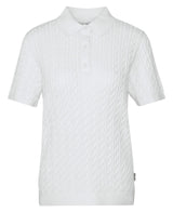 Barbour Womens Hartland Knitted Short Sleeve Polo Shirt