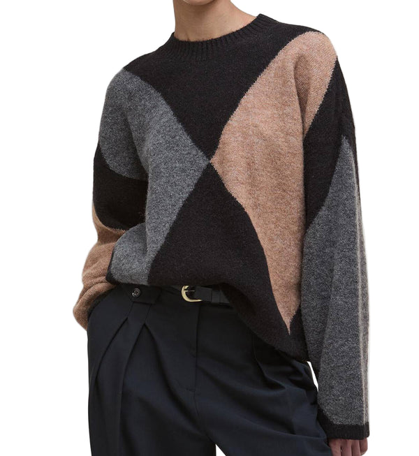 Barbour Womens Sabrina Crew Neck Jumper Sweater