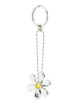 UNOde50 Silver-Plated Flower Key Ring