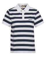 Barbour Womens Ashbourne Striped Short Sleeve Polo Shirt