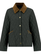 Barbour Womens Icons Cropped Liddesdale Quilted Jacket