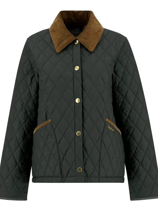 Barbour Womens Icons Cropped Liddesdale Quilted Jacket