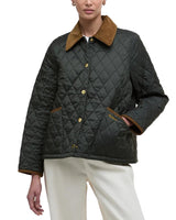 Barbour Womens Icons Cropped Liddesdale Quilted Jacket
