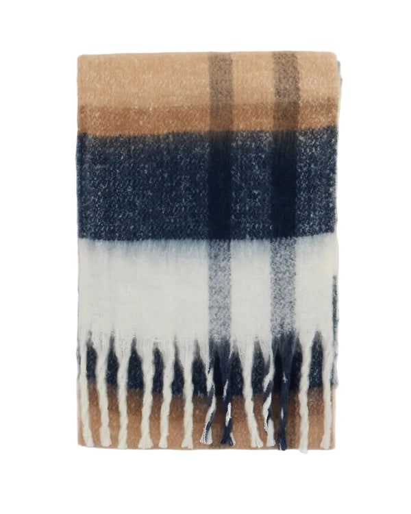 Barbour Womens Isla Tartan Boucle Scarf