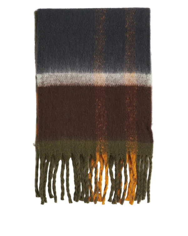 Barbour Womens Isla Tartan Boucle Scarf