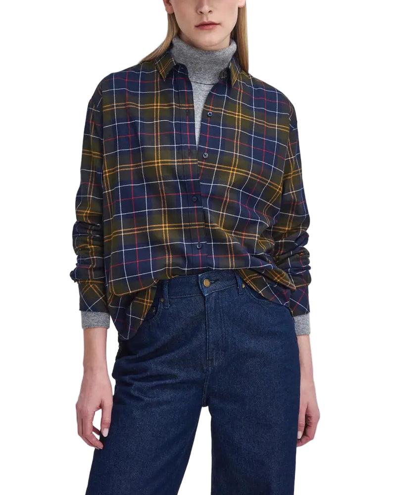 Barbour Womens Elishaw Relaxed Long Sleeve Shirt