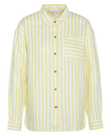 Barbour Womens Annie Striped Linen Long Sleeve Shirt