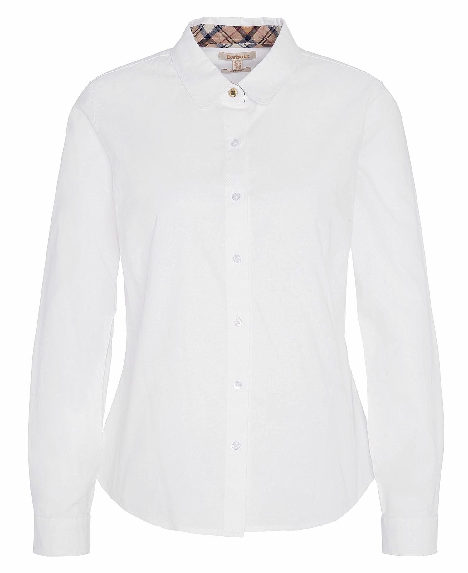 Barbour Womens Lavender Tailored Long Sleeve Shirt