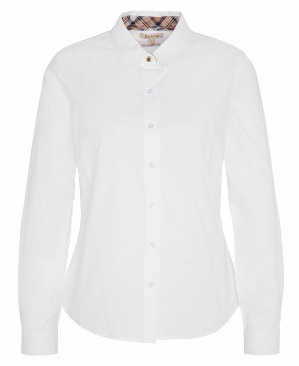 Barbour Womens Lavender Tailored Long Sleeve Shirt